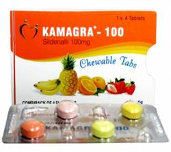 Kamagra Chewable 100 mg (4 pills)